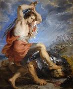 Peter Paul Rubens David Slaying Goliath oil painting reproduction